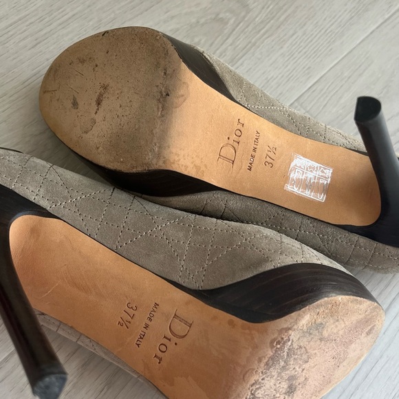 Dior grey suede pumps - Picture 7 of 7